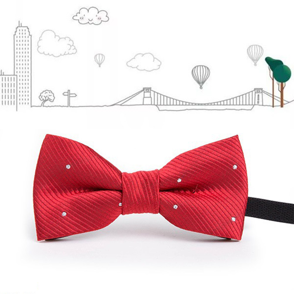 10Pcs Children's Pre-Tied Bow  - Bow Tie Pre Tied ulasan dan harga