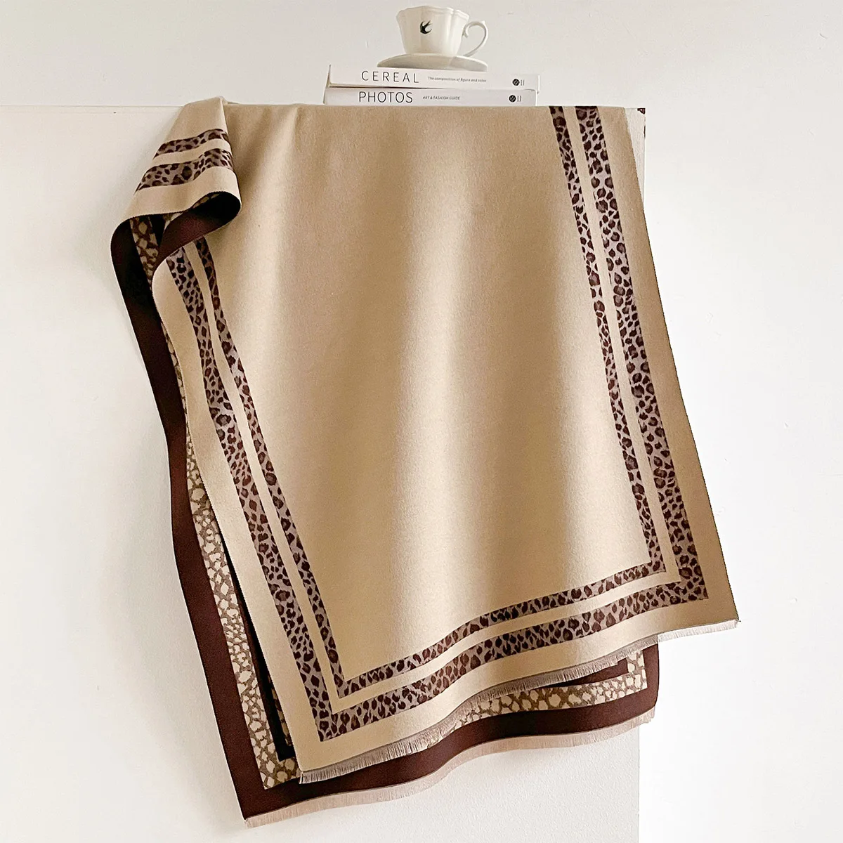 Winter Reversible Warm Large S - Woven Scarf Blanket ulasan dan harga