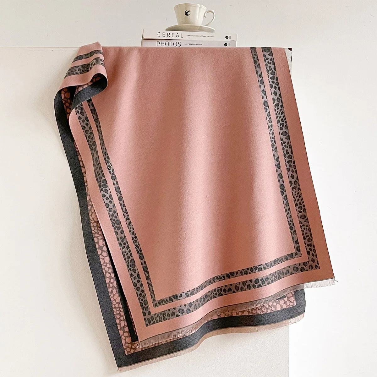 Winter Reversible Warm Large S - Woven Scarf Blanket ulasan dan harga