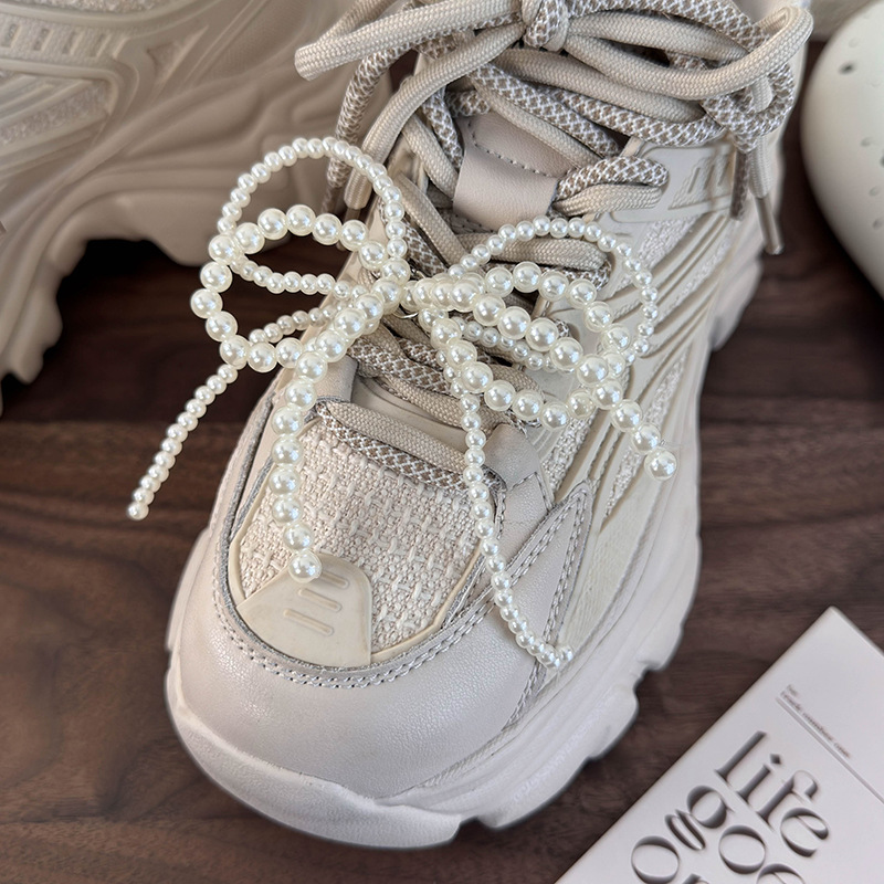 Pearl Bow Tassel Shoe Charm Bl - Tie Clip Silver ulasan dan harga