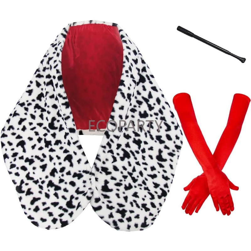 Disfraz Party Women Cruella De - Face Scarf Mask ulasan dan harga